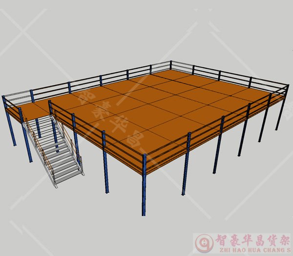 鋼結構閣樓平臺貨架