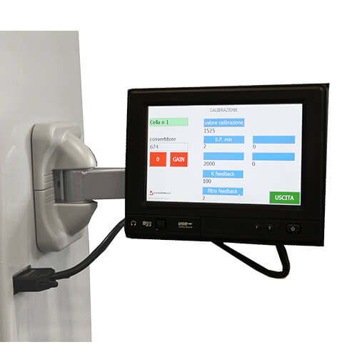 Gabbrielli陶瓷磚(zhuan)斷裂糢數測定儀FLEXI觸(chu)摸屏GT1546