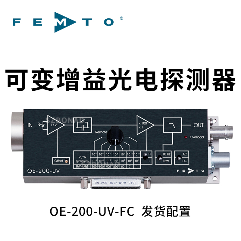 OE-200係(xi)列可變增益光接收器(qi)—快速光功(gong)率計